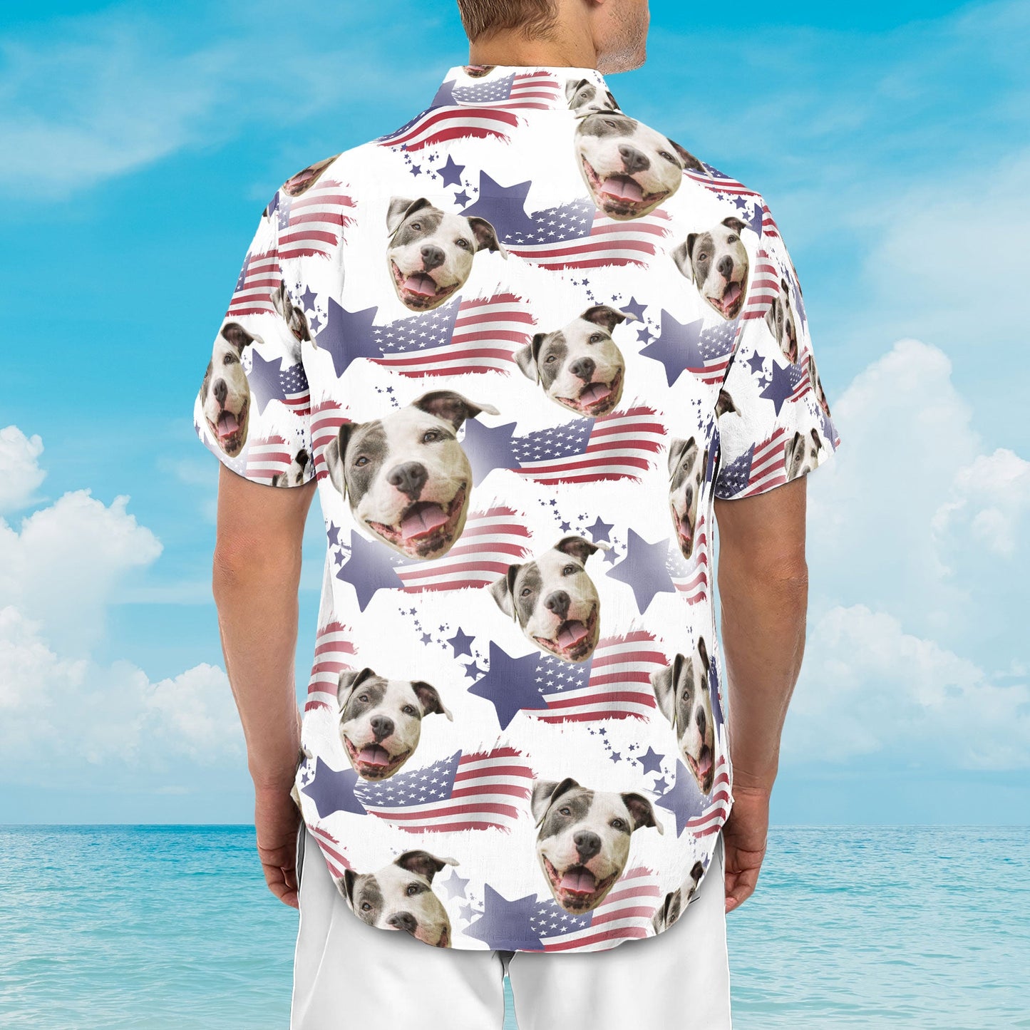 Best Dog Dad - Personalized Hawaiian Shirt