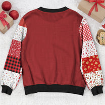 Best Dog Mom Dog Dad Ever - Personalized Ugly Sweater