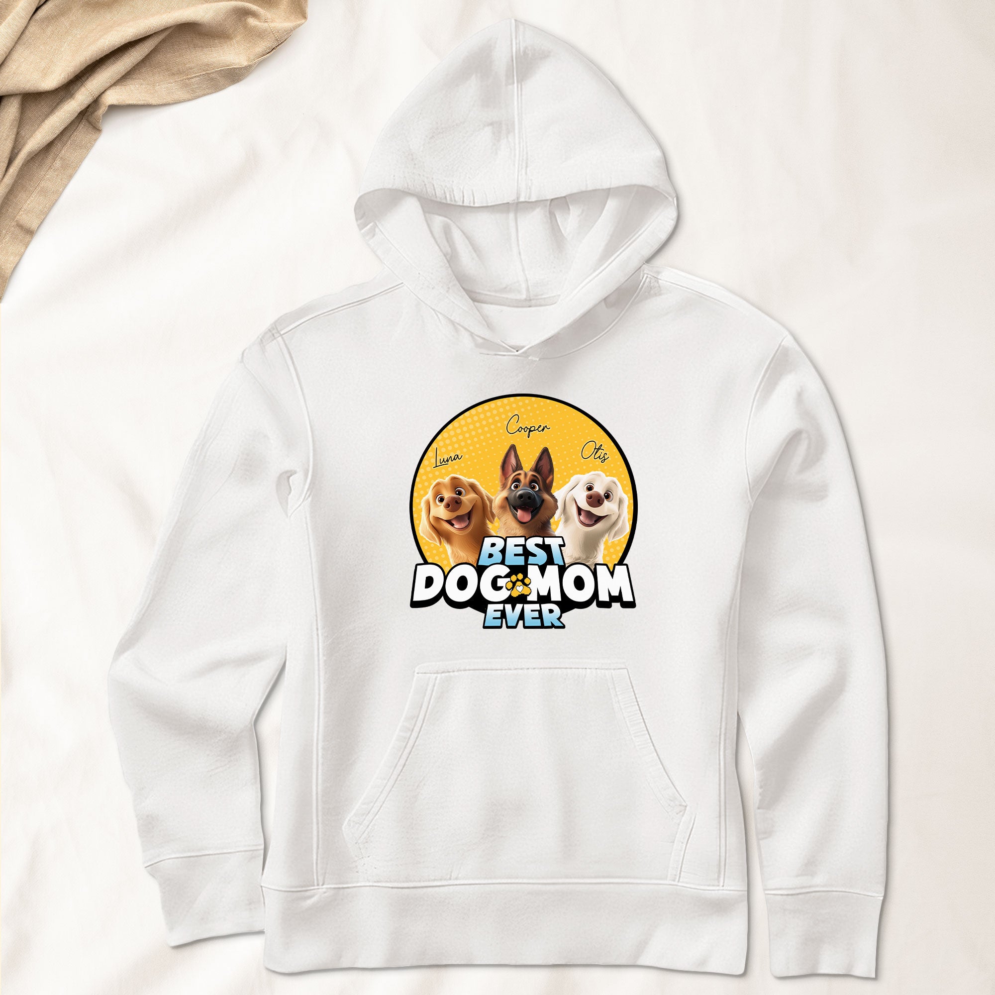 Best Dog Mom Ever - New Dog - Personalized Shirt