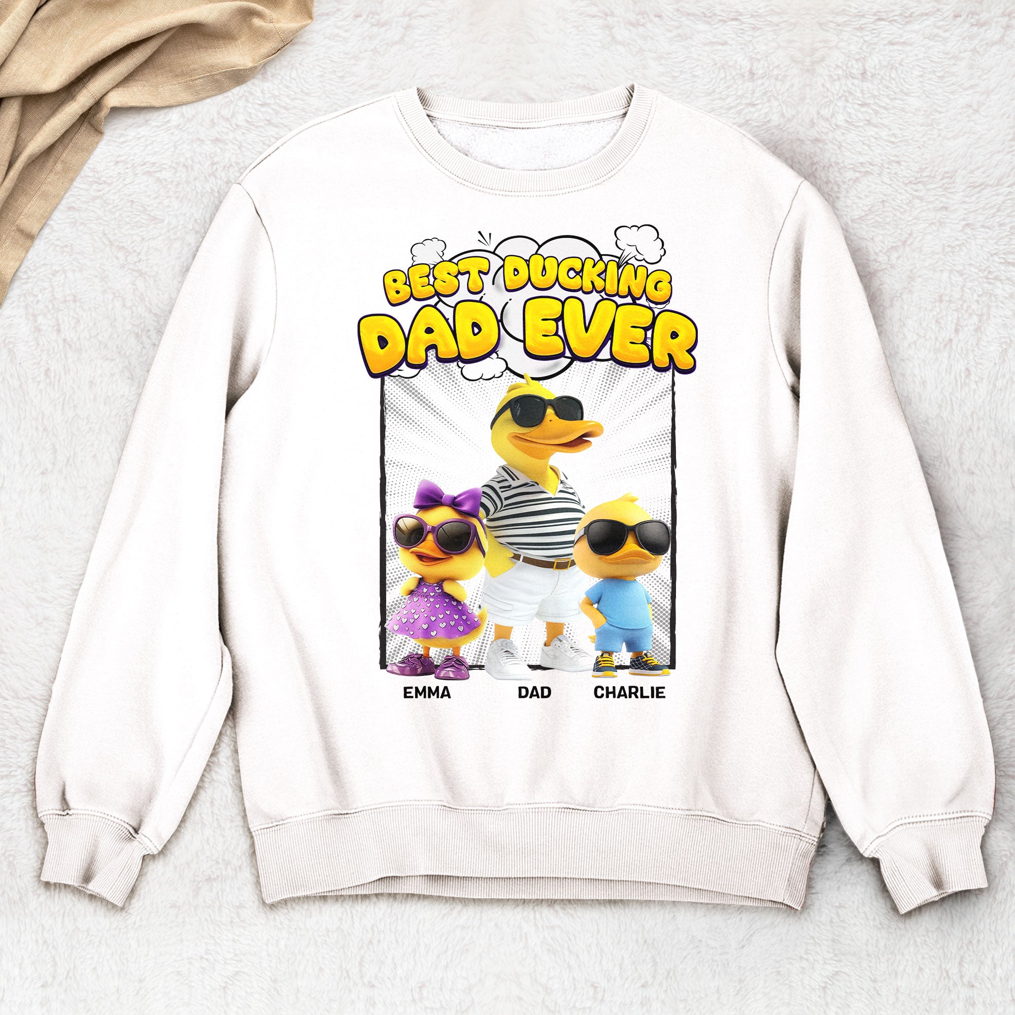 Best Ducking Dad Ever - Personalized Shirt