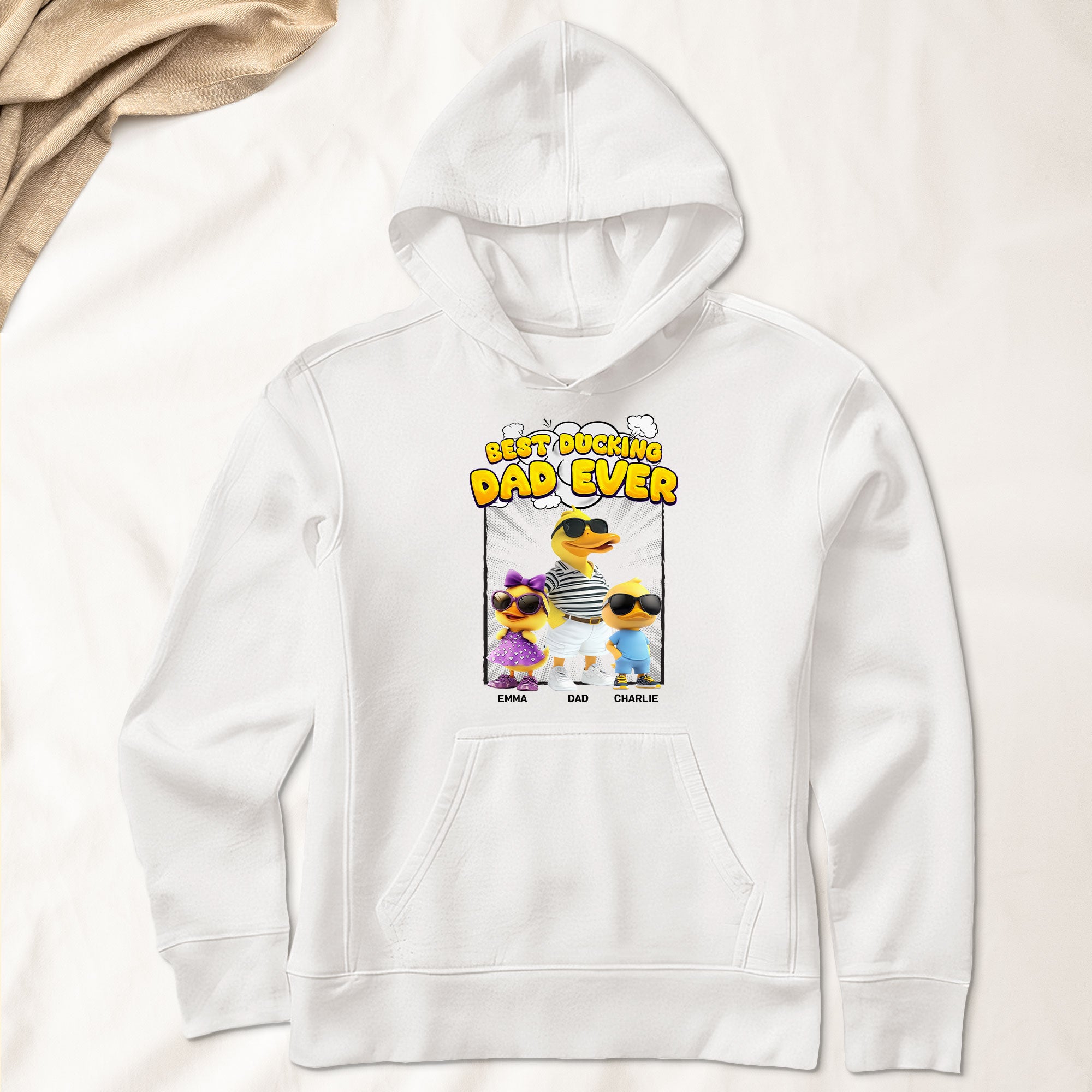 Best Ducking Dad Ever - Personalized Shirt