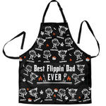 Best Flippin Dad Ever - Father's Day Gifts For Dad, Papa - With Funny Kids' Faces - Personalized Apron
