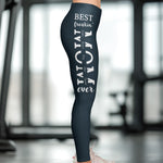 Best Freakin' Mom Ever - Custom With Kids' Names - Personalized Leggings