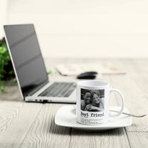 Best Friend Definition - Personalized Photo Mug