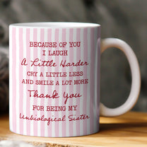 Best Friend Smile A Lot More - Personalized Mug