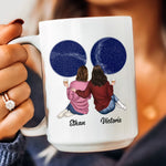 Best Friends Are Like Stars - Personalized Mug