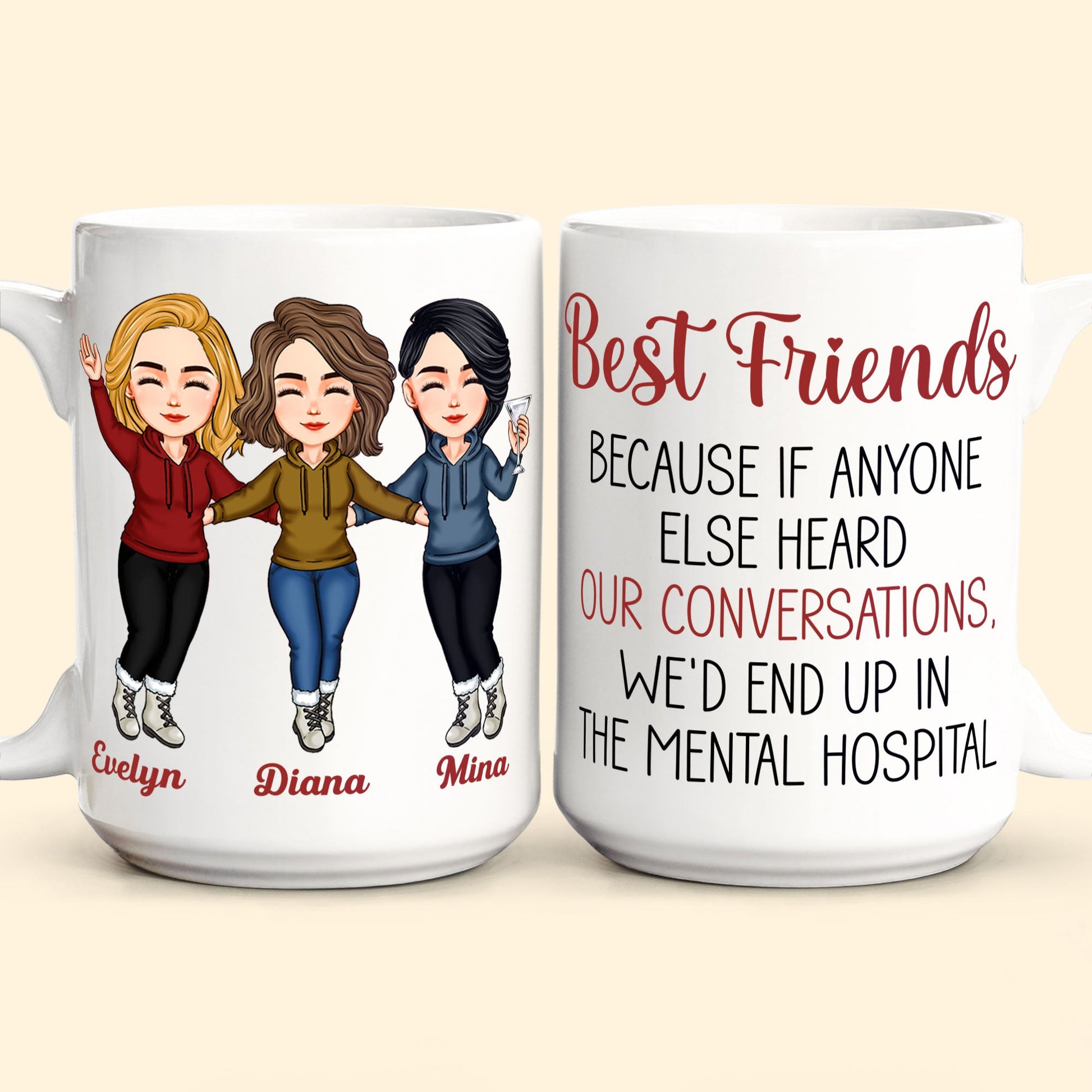 Couple Custom Mug Me Talking You Pretending To Listen Personalized Val -  PERSONAL84