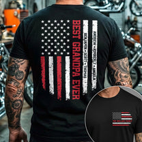 Best Grandpa Ever, Best Dad Ever - Custom With Kids' Names - Personalized Shirt