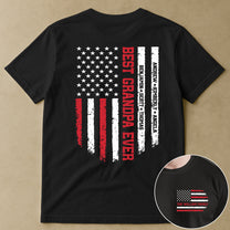 Best Grandpa Ever, Best Dad Ever - Custom With Kids' Names - Personalized Shirt