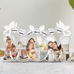 Best Mom Custom Kids Names & Photo Mother's Day - Personalized Photo Light Box
