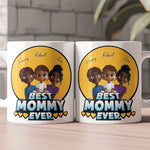 Best Mom Ever - Cartoon Version - Personalized Mug