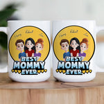 Best Mom Ever - Cartoon Version - Personalized Mug
