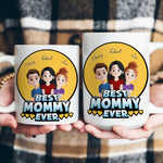 Best Mom Ever - Cartoon Version - Personalized Mug