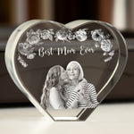 Best Mom Ever Custom Photo - Custom 2D Crystal Photo