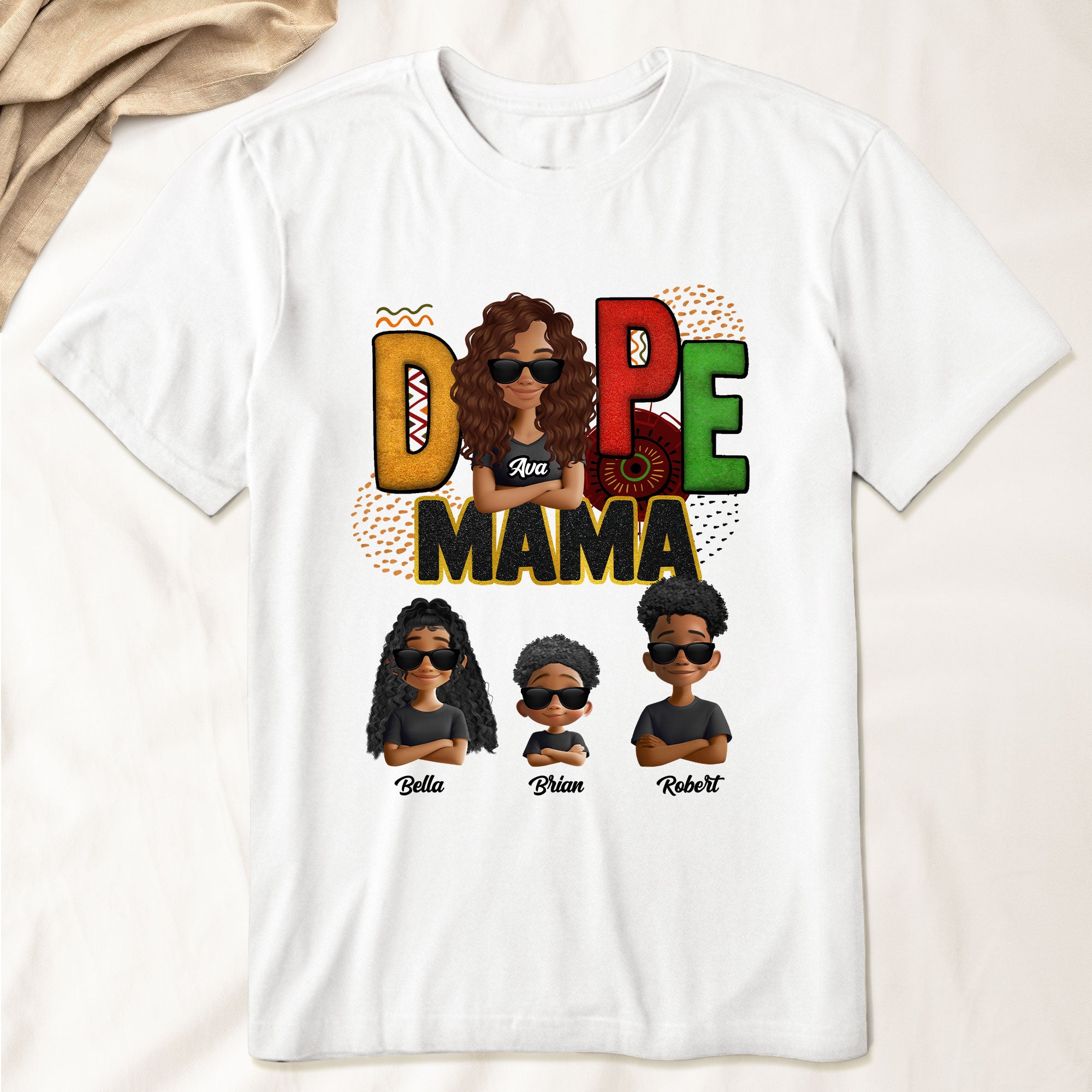 Best Mom Ever New Leopard Version - Personalized Shirt