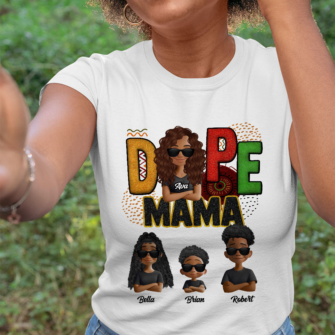 Best Mom Ever New Leopard Version - Personalized Shirt