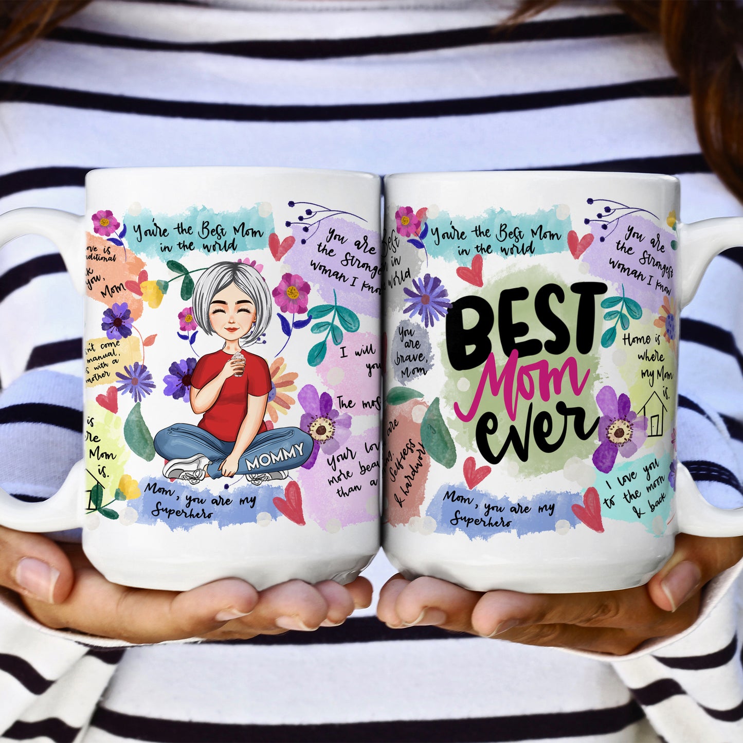 Best Mom Ever - New Version - Personalized Mug