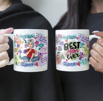 Best Mom Ever - New Version - Personalized Mug