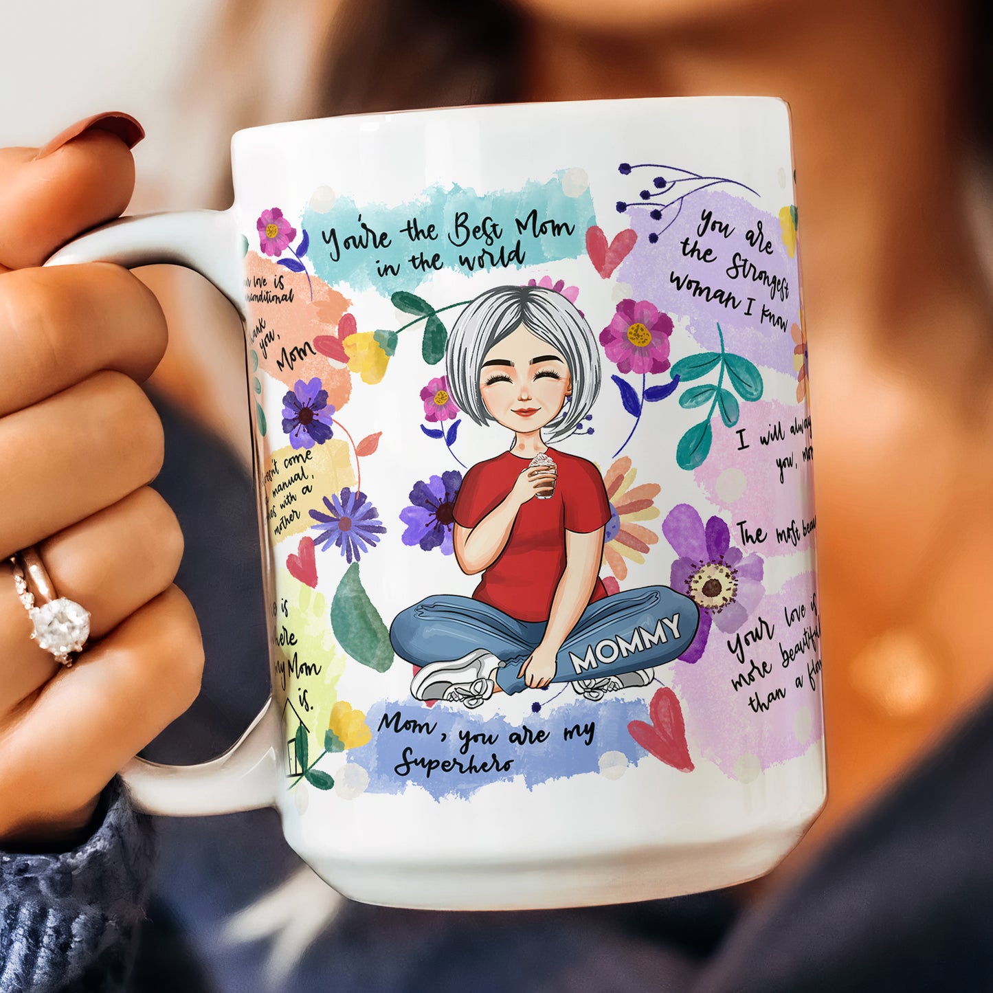 Best Mom Ever - New Version - Personalized Mug