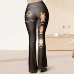 Best Nana Ever - Personalized Flare Leggings
