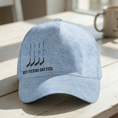 Best Pucking Dad, Grandpa - Personalized Cap