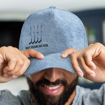 Best Pucking Dad, Grandpa - Personalized Cap