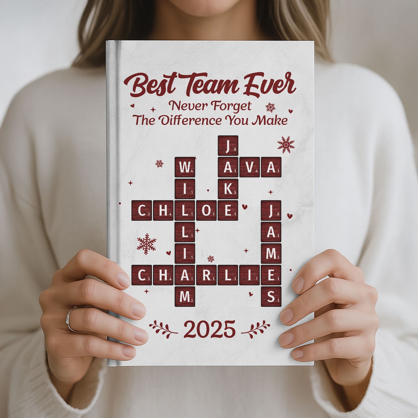 Best Team Ever - Personalized Hardcover Journal