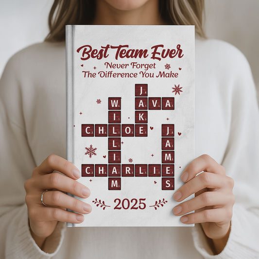 Best Team Ever - Personalized Hardcover Journal