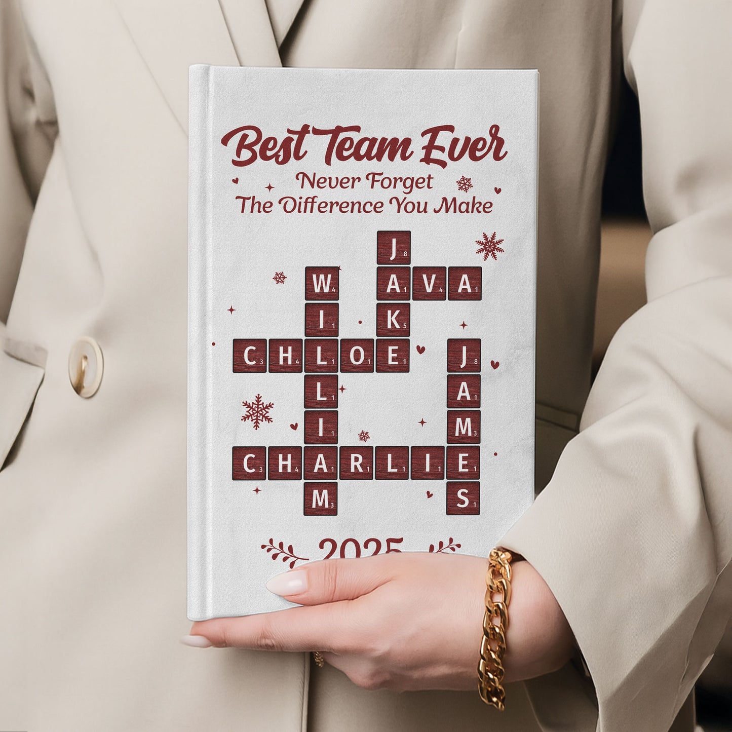 Best Team Ever - Personalized Hardcover Journal