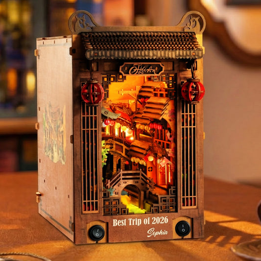 Best Trip Ever - Personalized DIY Book Nook Kit