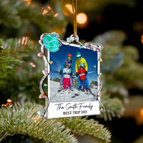 Best Trip Family - Personalized Acrylic Ornament