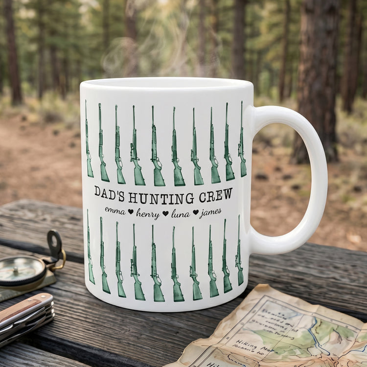 Best-Buckin-Dad-Ever-Custom-Kids-Names-Fathers-Day-Gifts-Personalized-Mug-2
