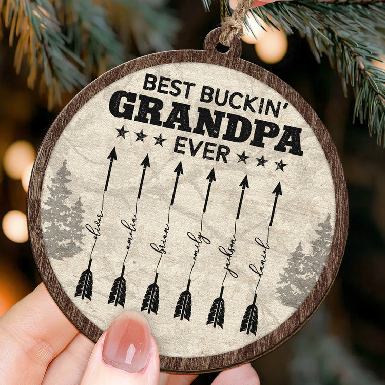 Best-Buckin'-Grandpa-Ever-Hunting-Line-Text-Personalized-Ornament-3