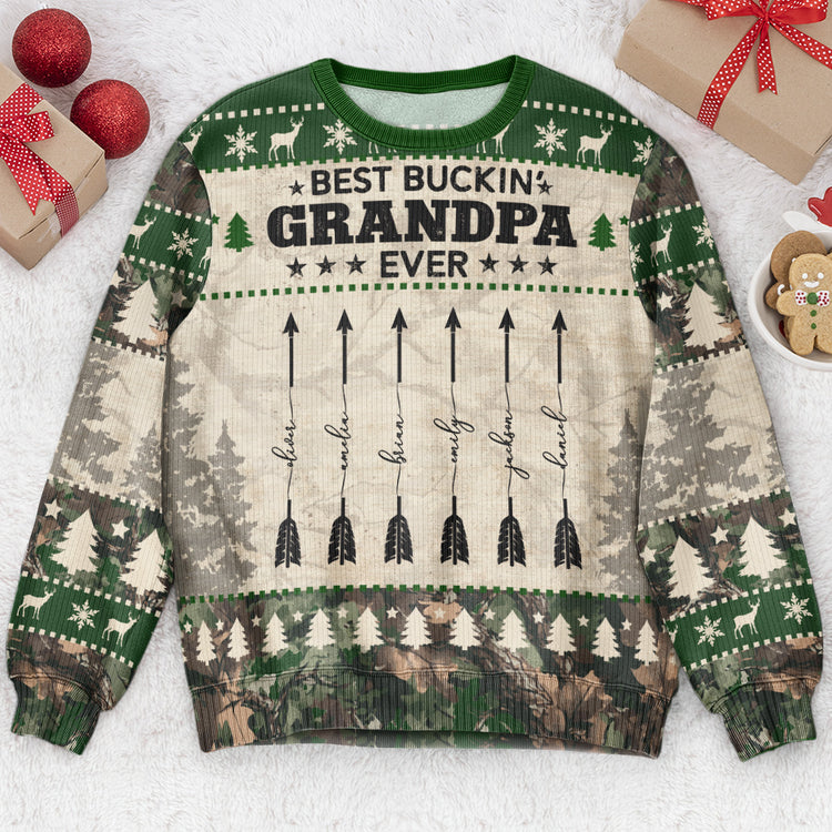 Best-Buckin'-Papa-Ever-Personalized-Sweater-3