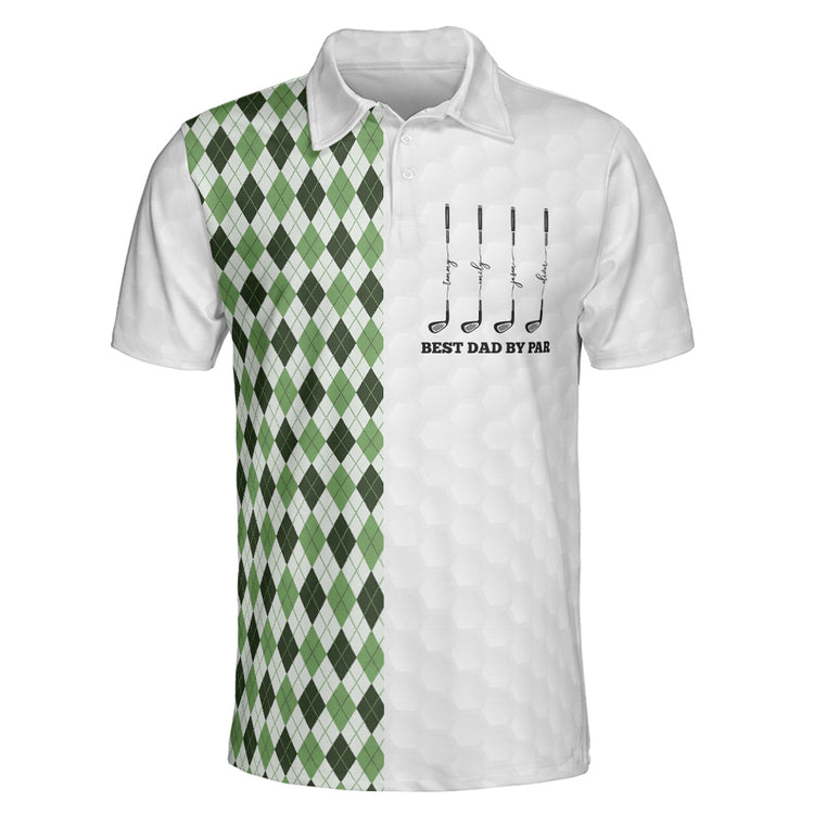 Best-Dad-By-Par,-Best-Grandpa-By-Par,-Father'S-Day-Gift-For-Dad,-Grandpa-Personalized-Polo-Shirt-3