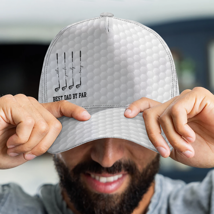 Best-Dad-By-Par,-Best-Grandpa-By-Par-Personalized-Cap-3