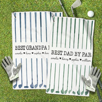 Best-Dad-By-Par-Custom-Name-Golf-Dad-Fathers-Day-Gift-Personalized-Golf-Towel-1