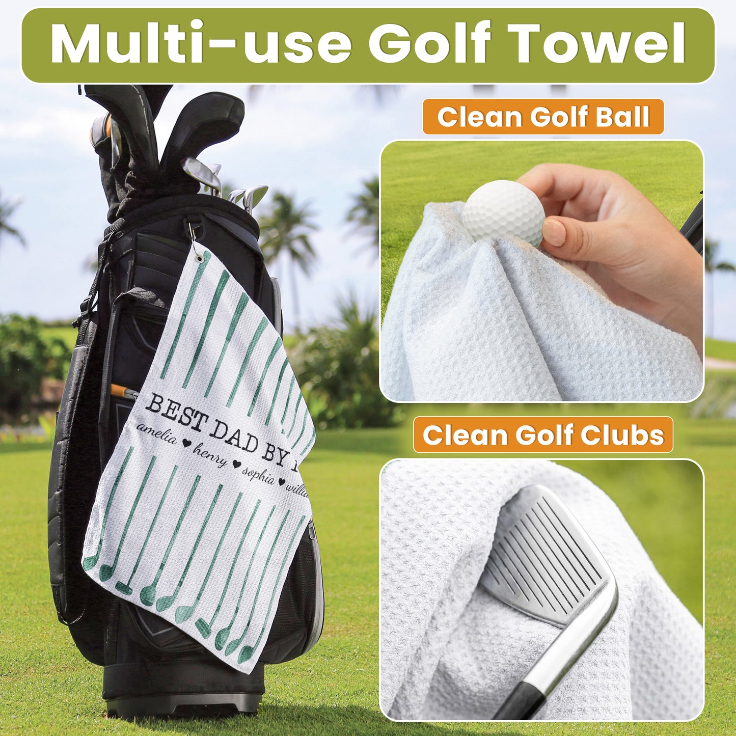 Best-Dad-By-Par-Custom-Name-Golf-Dad-Fathers-Day-Gift-Personalized-Golf-Towel-5