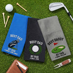 Best_Dad_By_Par_Personalized_Golf_Towel_1