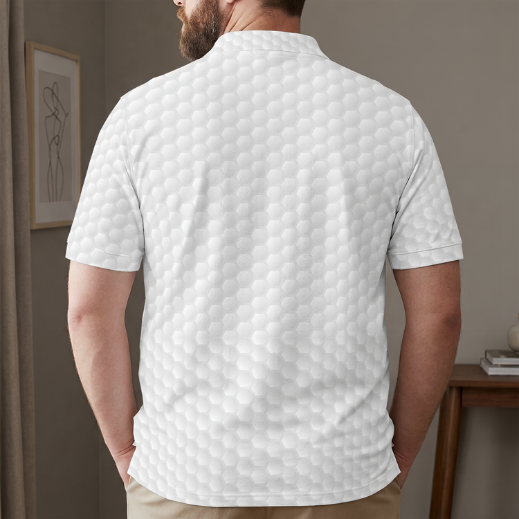 Best-Dad-By-Par-Sketch-Line-Art-Fathers-Day-Gift-For-Husband-Dad-Personalized-Polo-Shirt-1