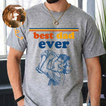 Best-Dad-Custom-Photo-Sketch-Line-Art-Vintage-Retro-Style-Personalized-Shirt-2