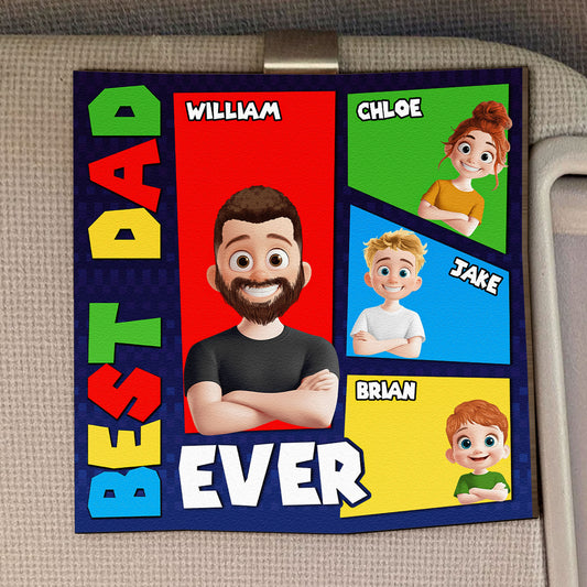 Best-Dad-Ever-Arcade-Theme-Personalized-Car-Visor-Clip-1
