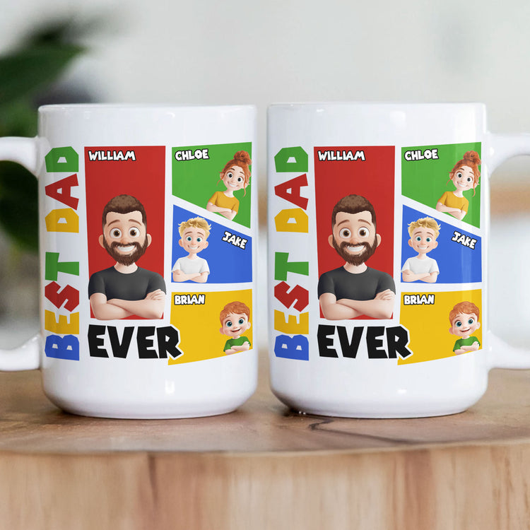 Best-Dad-Ever-Arcade-Theme-Personalized-Mug-3
