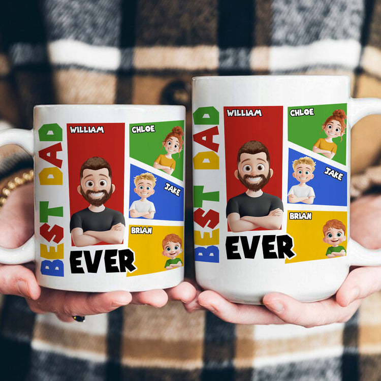Best-Dad-Ever-Arcade-Theme-Personalized-Mug-4