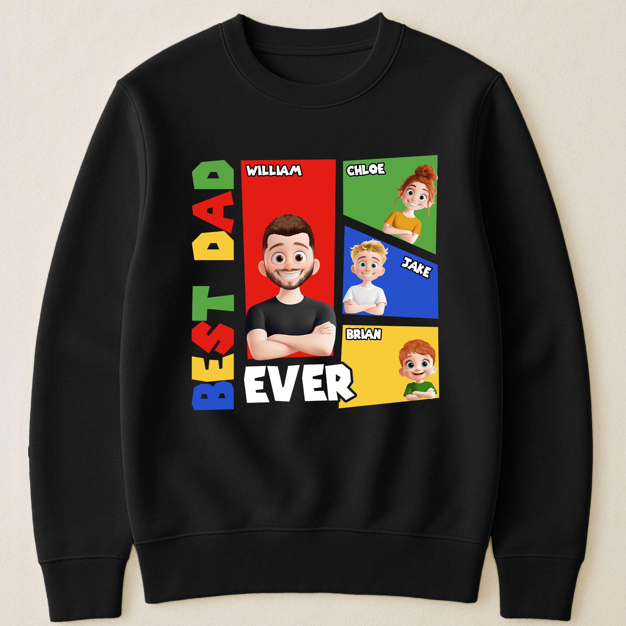 Best-Dad-Ever-Arcade-Theme-Personalized-Shirt-4