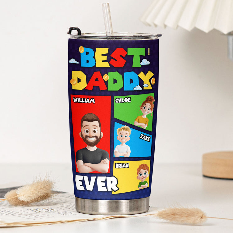 Best-Dad-Ever-Arcade-Theme-Personalized-Tumbler-4