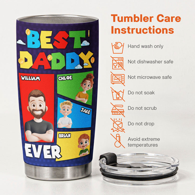 Best-Dad-Ever-Arcade-Theme-Personalized-Tumbler-5