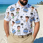 Best-Dad-Ever-Custom-Cute-Kid-Face-Fathers-Day-Gift-For-Dad-Husband-Grandpa-Personalized-Polo-Shirt-1