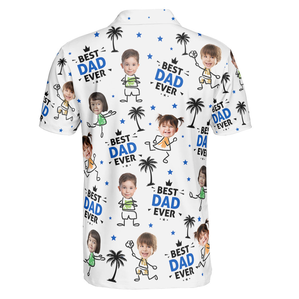 Best-Dad-Ever-Custom-Cute-Kid-Face-Fathers-Day-Gift-For-Dad-Husband-Grandpa-Personalized-Polo-Shirt-4