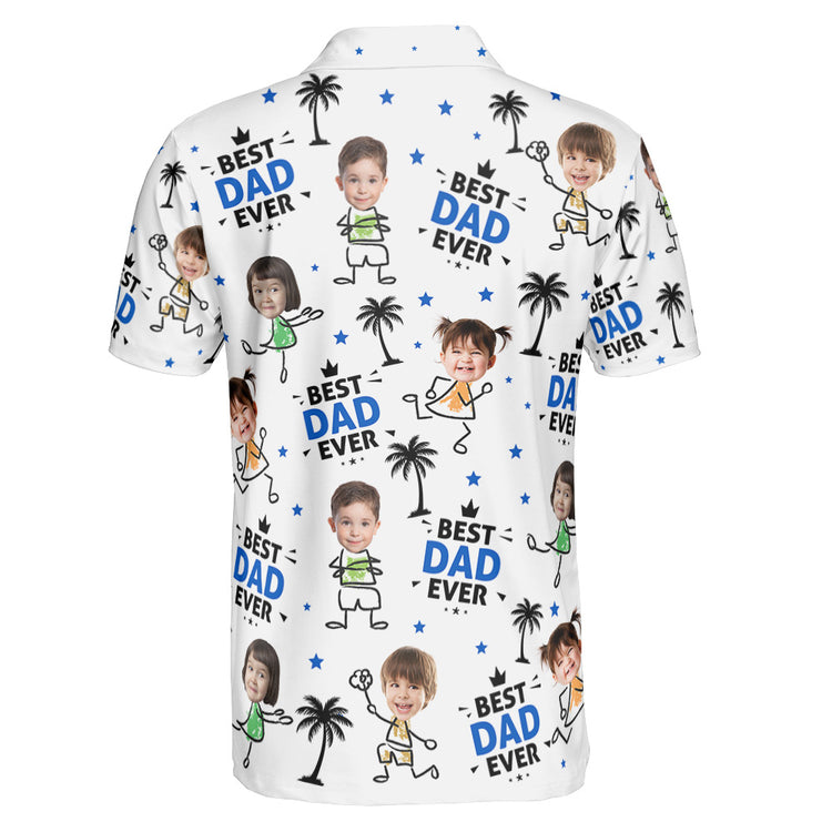 Best-Dad-Ever-Custom-Cute-Kid-Face-Fathers-Day-Gift-For-Dad-Husband-Grandpa-Personalized-Polo-Shirt-4